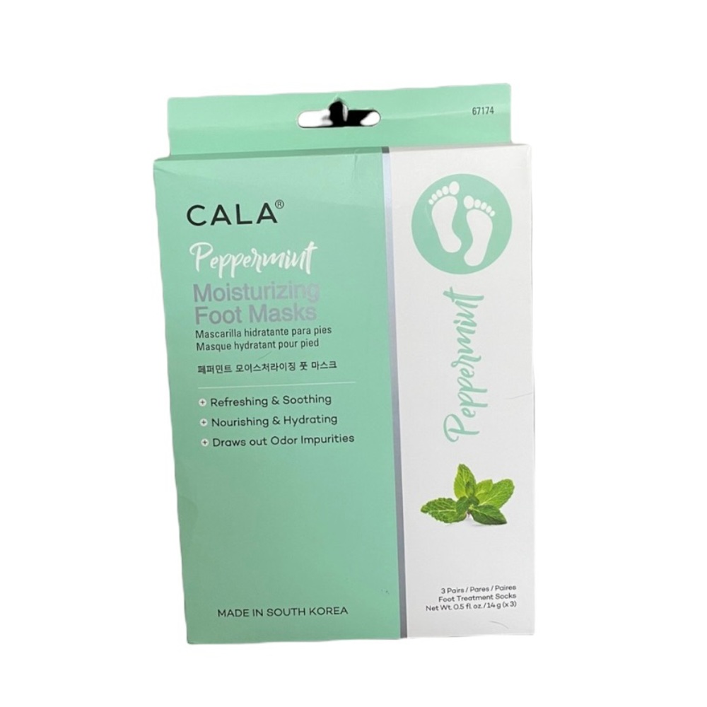 🎉🎉🎉 3/30 Cala Peppermint Moisturizing Foot Mask 3 Pairs
